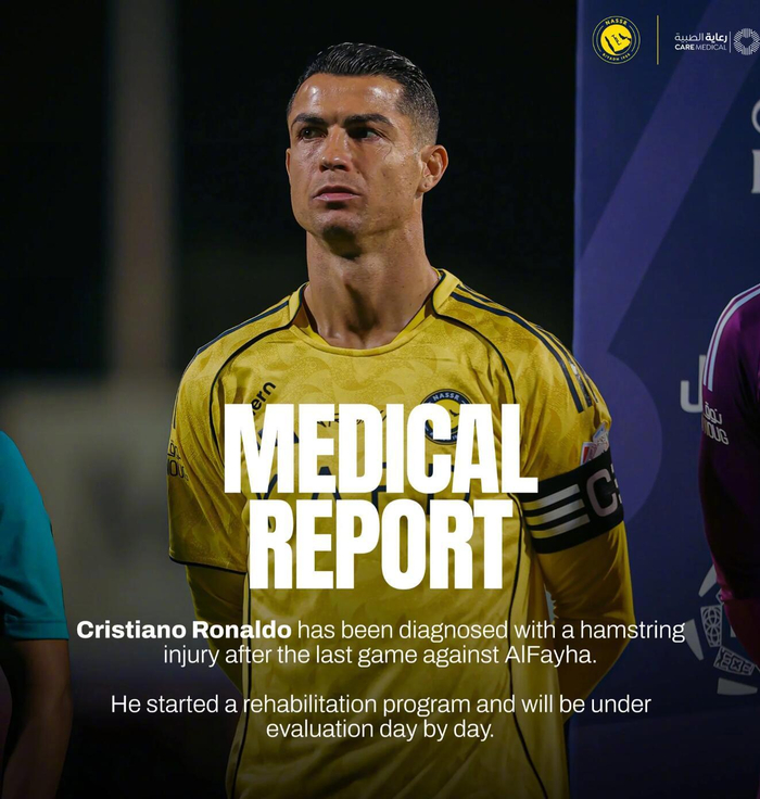 五星体育官网-利雅得胜利官宣C罗腿筋受伤，已启动康复计划|克里斯蒂亚诺·罗纳尔多|利雅得胜利官方|葡萄牙|费哈|葡萄牙足球队_新浪体育_新浪新闻